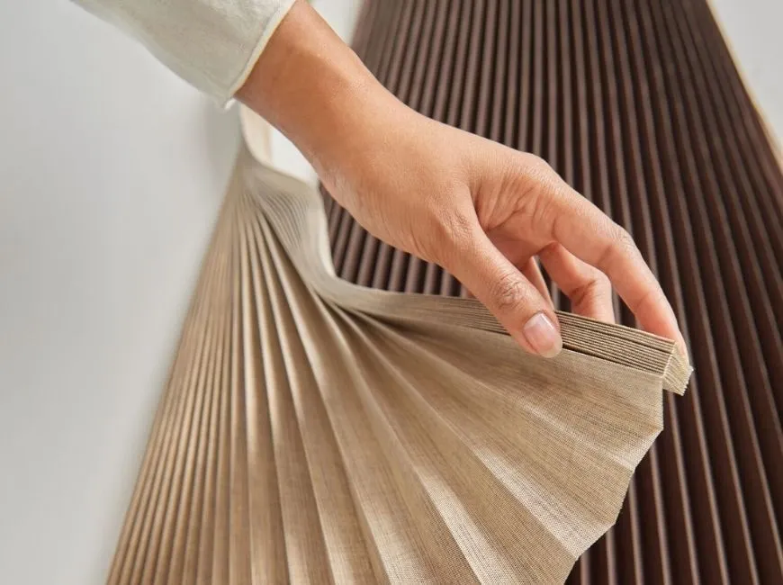 Pleated Collection installation 4