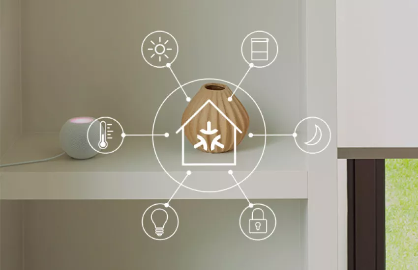 Motionblinds smart-software controller with Matter integration