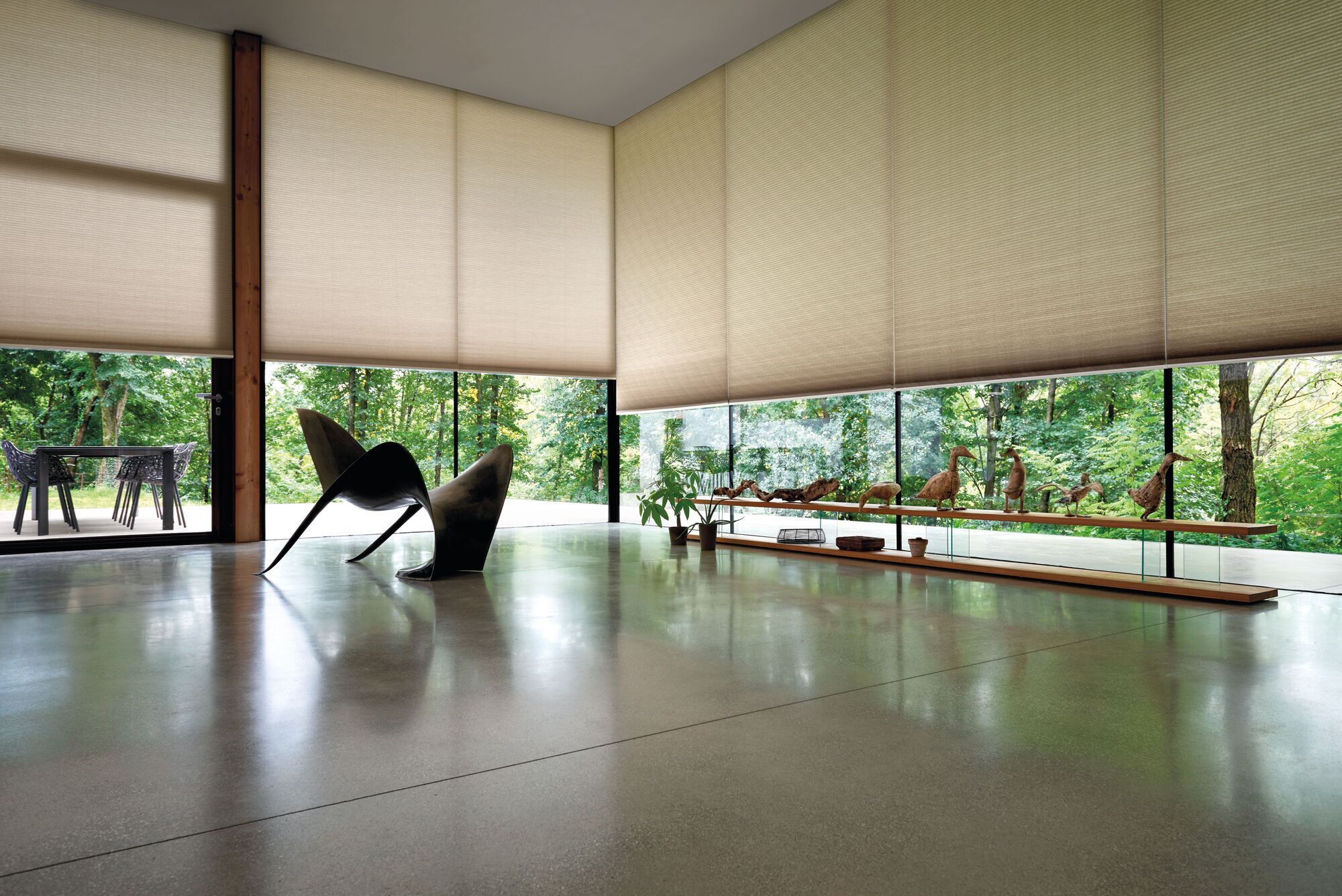 Honeycomb Blinds — installation 4