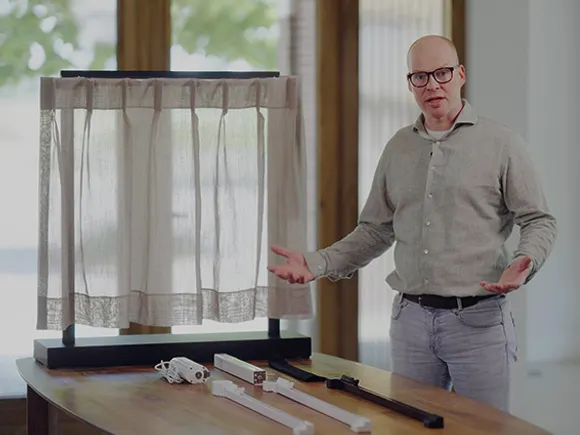 Curtain Track System — installation 4