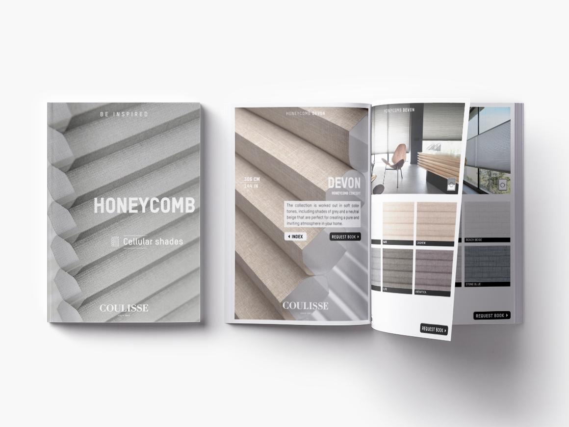 Cellular (Honeycell®) collection book